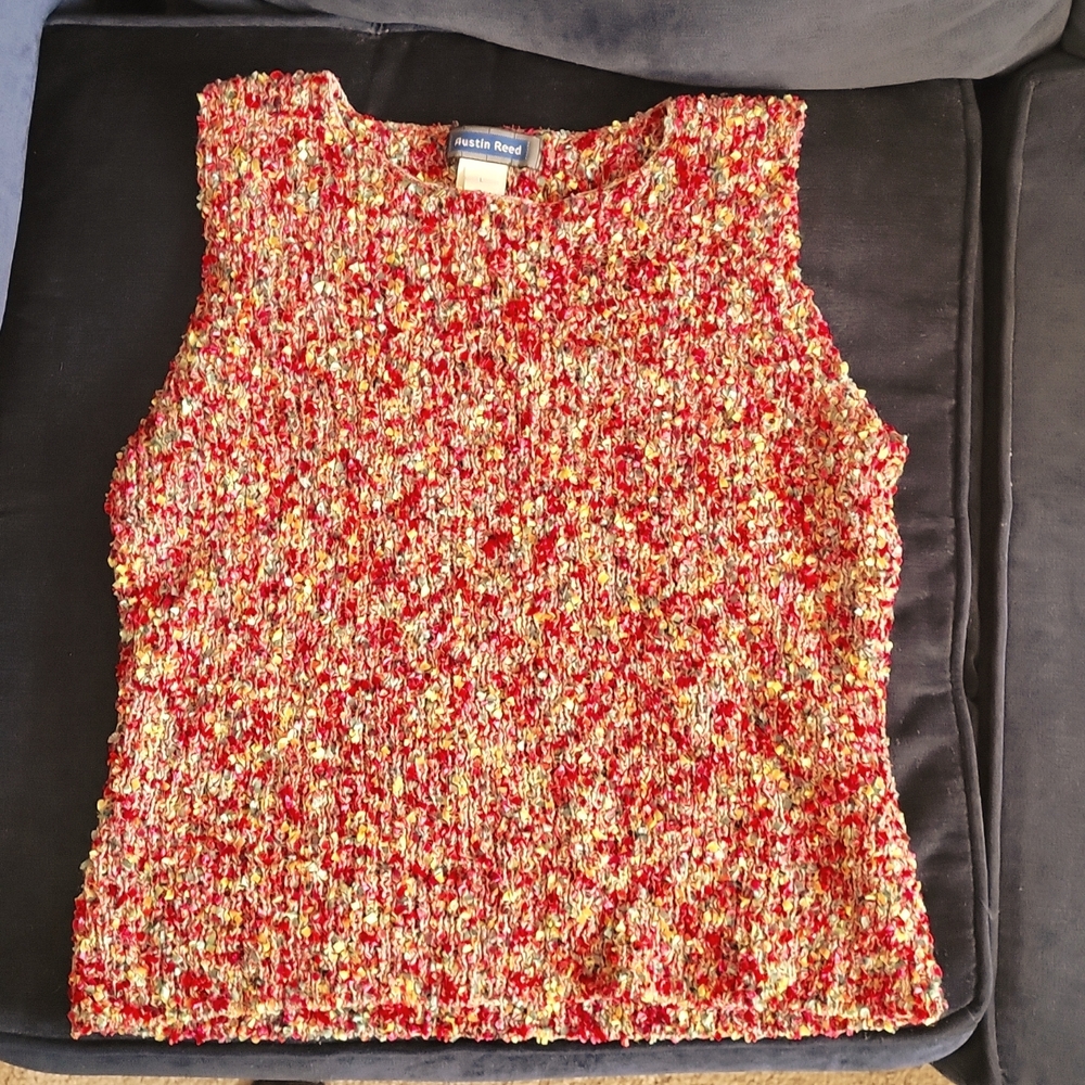Sleeveless Sweater, Size Large, Austin Reed Brand